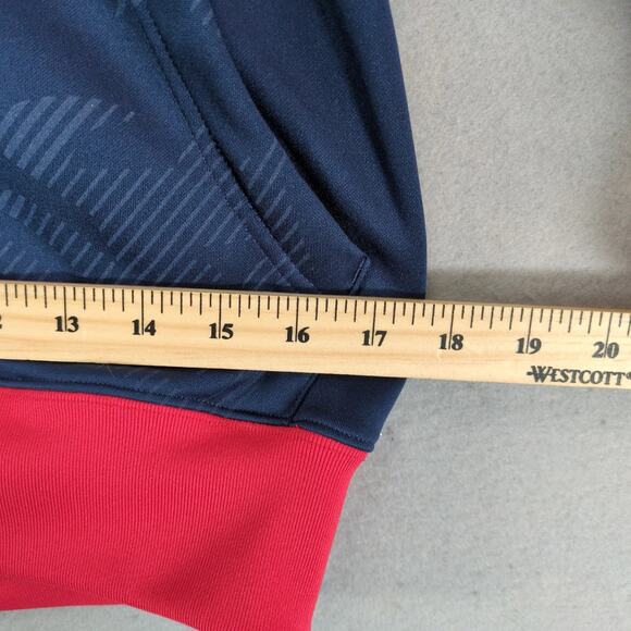 NFL Team Apparel New England Patriots Full Zip Hoodie Jacket Men's S Football - Picture 9 of 10